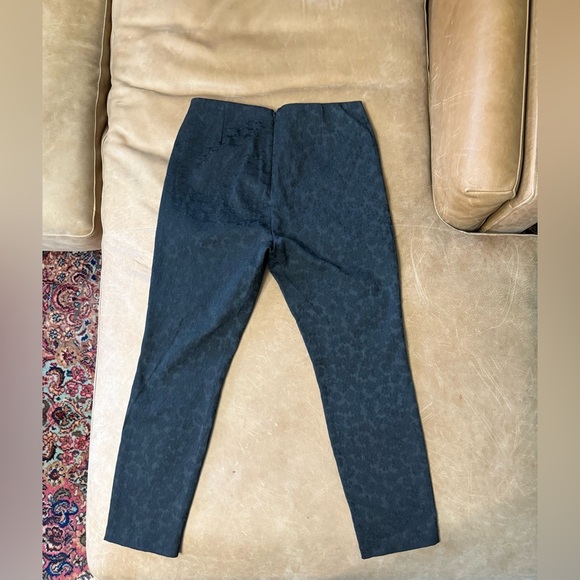 Rag & Bone Simone Jacquard Pant Black Women’s Size 12 - Picture 9 of 10